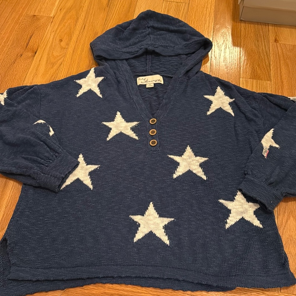 Vintage Havana star hooded sweater